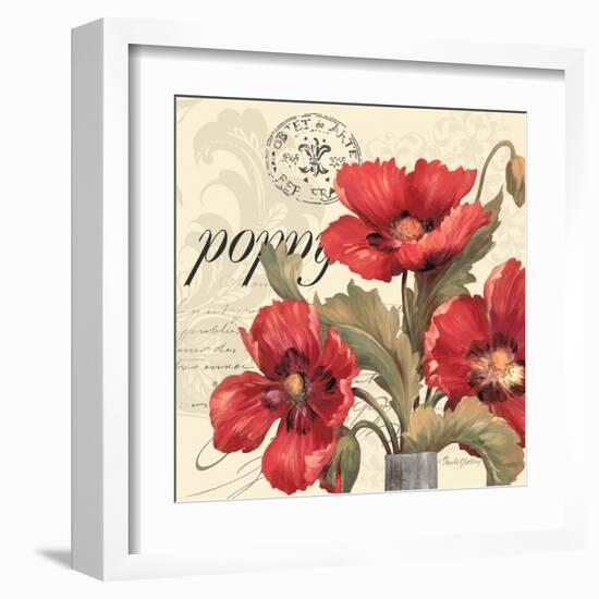 Red and White I-Pamela Gladding-Framed Art Print