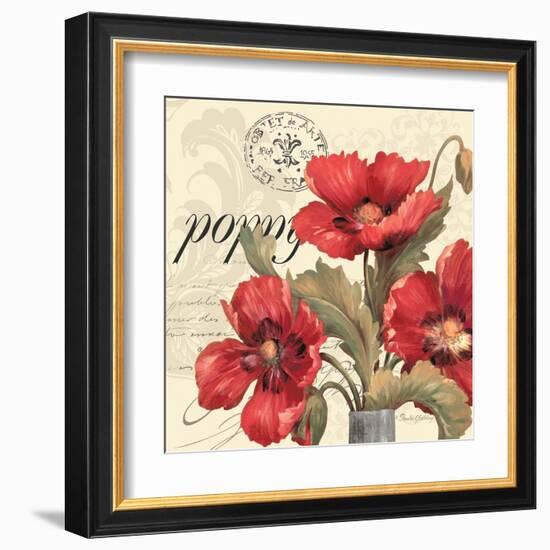 Red and White I-Pamela Gladding-Framed Art Print