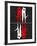 Red and White Kiss Reflection-Felix Podgurski-Framed Art Print