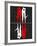 Red and White Kiss Reflection-Felix Podgurski-Framed Art Print