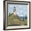 Red and White Lighthouse-Robin Betterley-Framed Giclee Print