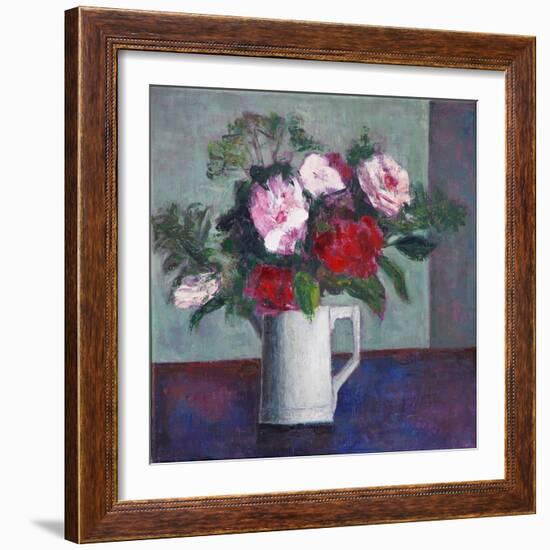 Red and White Roses-Ruth Addinall-Framed Giclee Print