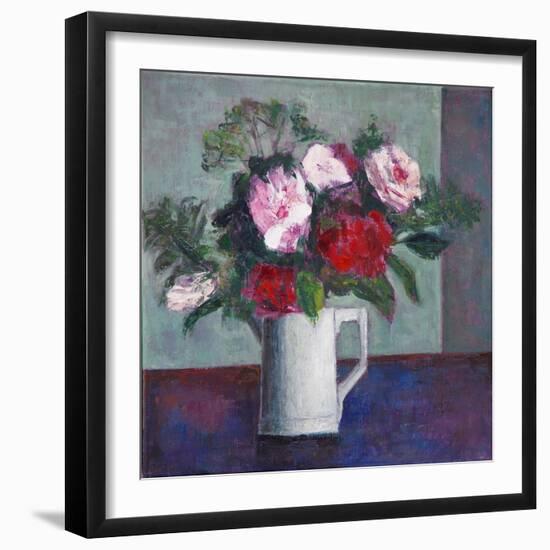 Red and White Roses-Ruth Addinall-Framed Giclee Print