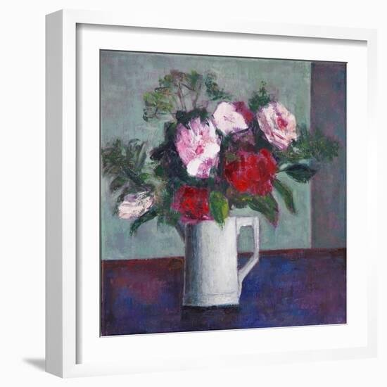 Red and White Roses-Ruth Addinall-Framed Giclee Print