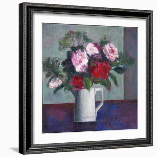 Red and White Roses-Ruth Addinall-Framed Giclee Print