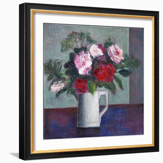 Red and White Roses-Ruth Addinall-Framed Giclee Print