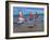 Red and White Sails, Abersoch-Andrew Macara-Framed Giclee Print