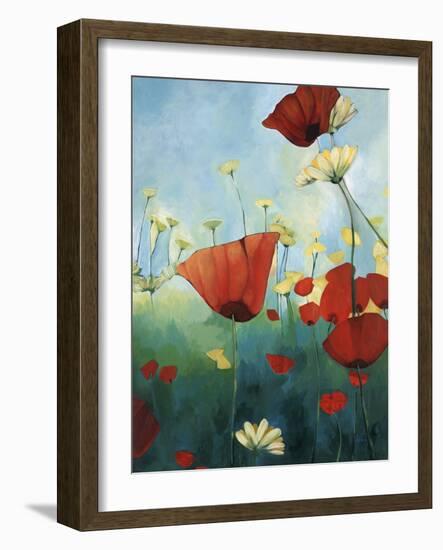 Red and Yellow II-Kari Taylor-Framed Giclee Print