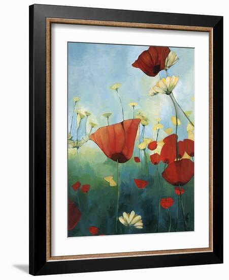 Red and Yellow II-Kari Taylor-Framed Giclee Print