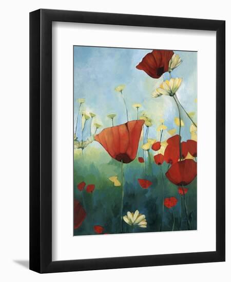 Red and Yellow II-Kari Taylor-Framed Giclee Print