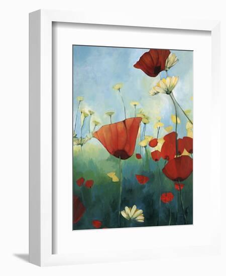Red and Yellow II-Kari Taylor-Framed Giclee Print