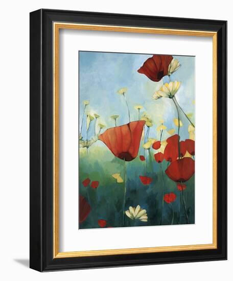 Red and Yellow II-Kari Taylor-Framed Giclee Print