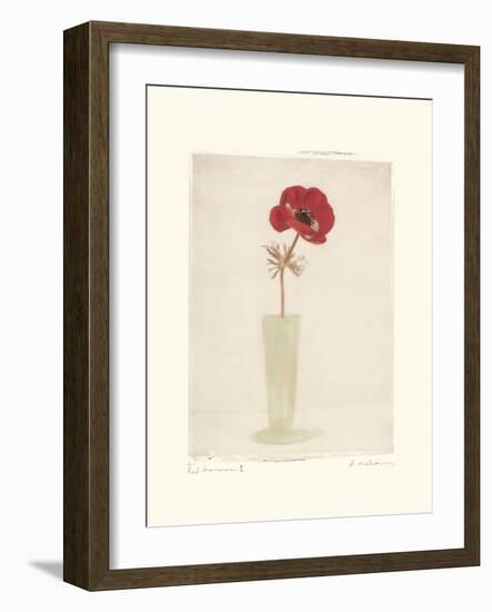 Red Anemones I-Amy Melious-Framed Art Print