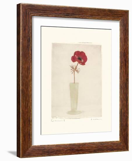 Red Anemones I-Amy Melious-Framed Art Print