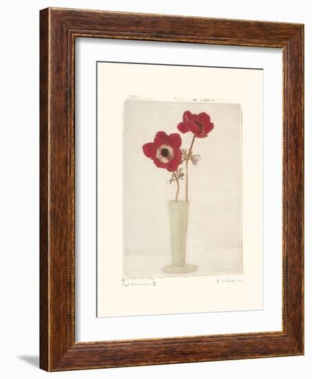 Red Anemones II-Amy Melious-Framed Art Print