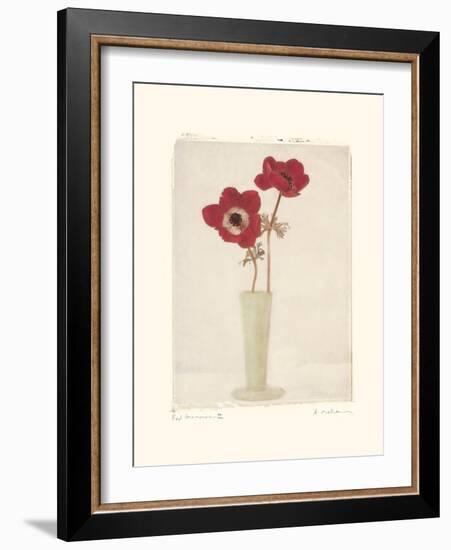 Red Anemones II-Amy Melious-Framed Art Print