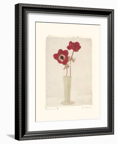 Red Anemones II-Amy Melious-Framed Art Print