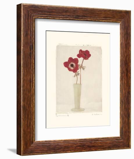 Red Anemones II-Amy Melious-Framed Premium Giclee Print