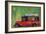 Red Antique Christmas Car-Cora Niele-Framed Giclee Print