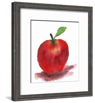 Red Apple-Wolf Heart Illustrations-Framed Giclee Print