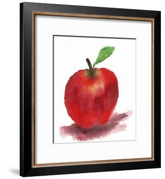 Red Apple-Wolf Heart Illustrations-Framed Giclee Print