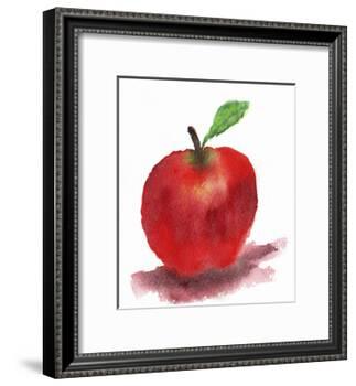 Red Apple-Wolf Heart Illustrations-Framed Giclee Print