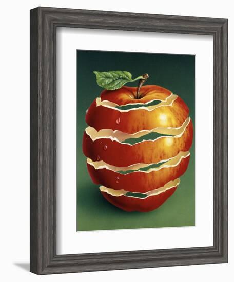 Red Apple-Harro Maass-Framed Giclee Print