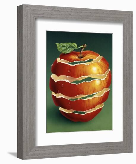 Red Apple-Harro Maass-Framed Giclee Print