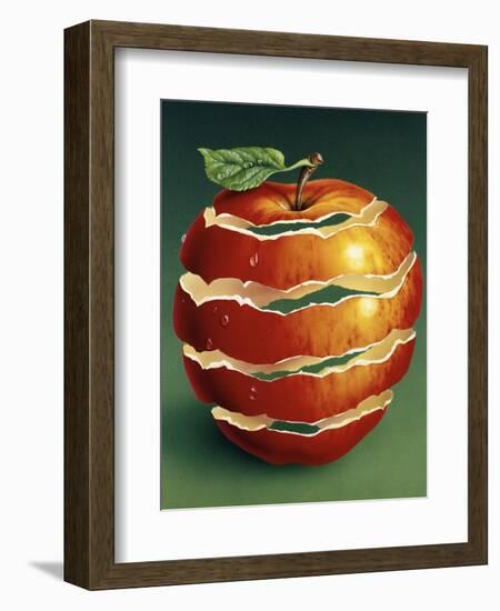 Red Apple-Harro Maass-Framed Giclee Print