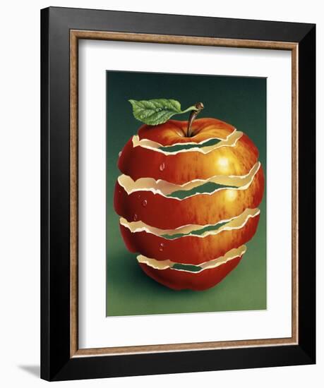 Red Apple-Harro Maass-Framed Giclee Print