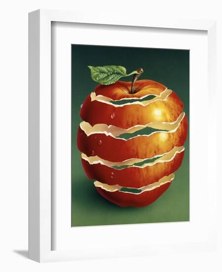 Red Apple-Harro Maass-Framed Giclee Print