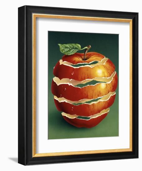 Red Apple-Harro Maass-Framed Giclee Print