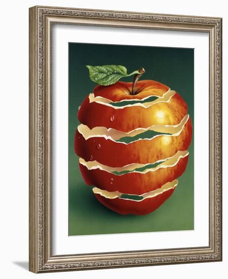 Red Apple-Harro Maass-Framed Giclee Print