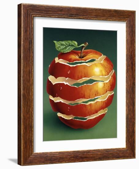 Red Apple-Harro Maass-Framed Giclee Print