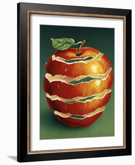 Red Apple-Harro Maass-Framed Giclee Print