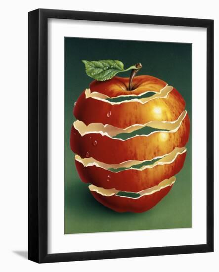 Red Apple-Harro Maass-Framed Giclee Print