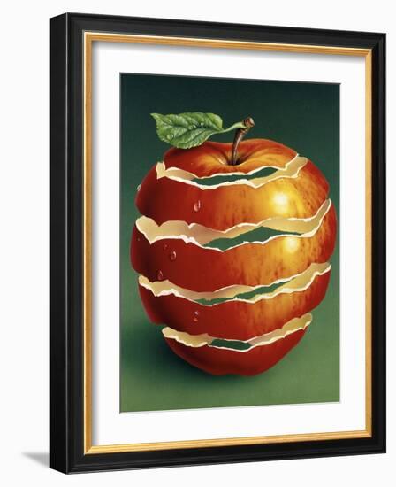 Red Apple-Harro Maass-Framed Giclee Print