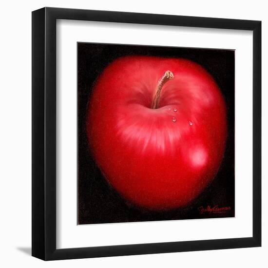 Red Apple-Nelly Arenas-Framed Art Print