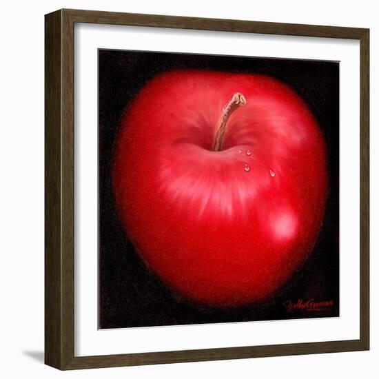 Red Apple-Nelly Arenas-Framed Art Print