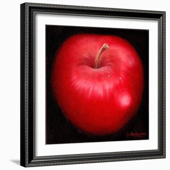 Red Apple-Nelly Arenas-Framed Art Print