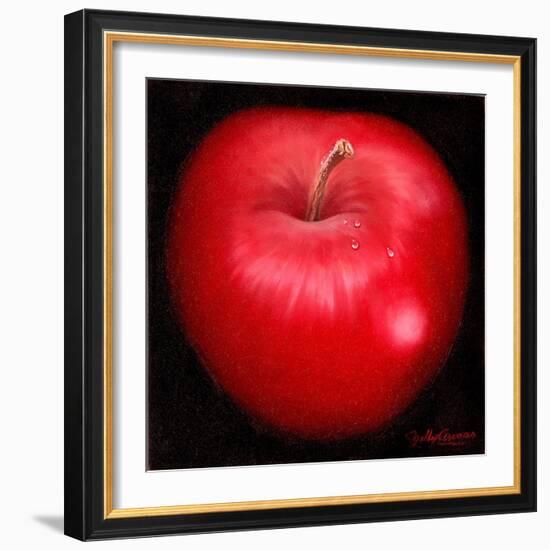 Red Apple-Nelly Arenas-Framed Art Print