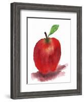 Red Apple-Wolf Heart Illustrations-Framed Giclee Print