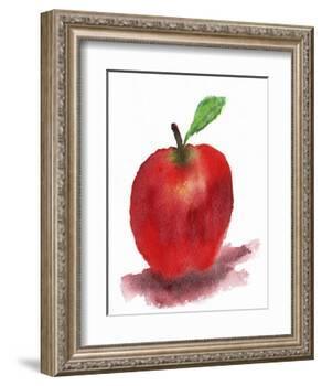 Red Apple-Wolf Heart Illustrations-Framed Giclee Print