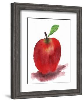 Red Apple-Wolf Heart Illustrations-Framed Giclee Print
