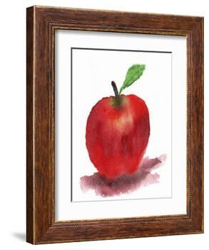 Red Apple-Wolf Heart Illustrations-Framed Giclee Print