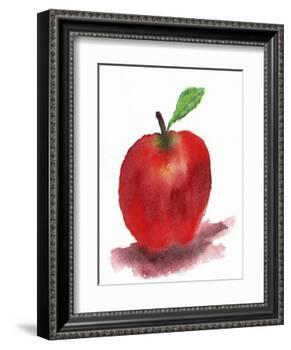 Red Apple-Wolf Heart Illustrations-Framed Giclee Print