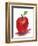 Red Apple-Wolf Heart Illustrations-Framed Giclee Print