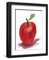 Red Apple-Wolf Heart Illustrations-Framed Giclee Print