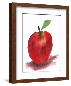 Red Apple-Wolf Heart Illustrations-Framed Giclee Print