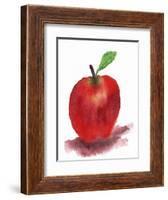 Red Apple-Wolf Heart Illustrations-Framed Giclee Print